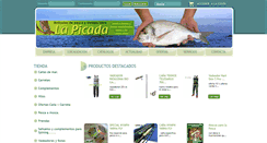 Desktop Screenshot of lapicada.es