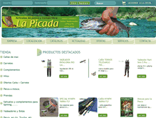 Tablet Screenshot of lapicada.es